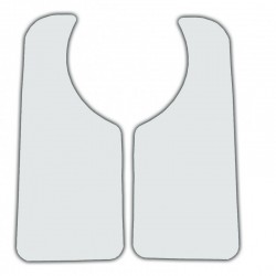 Set de 2 golpeadores para guitarra, transparente