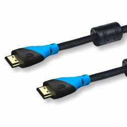 Conexión HDMI 2.0 AM a AM + Ethernet