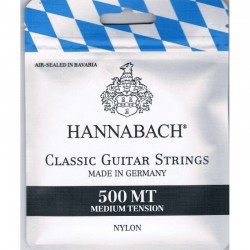 Cuerdas guitarra clásica Hannabach 500 MT