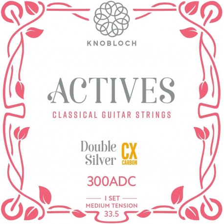 Cuerdas guitarra clásica KNOBLOCH ACTIVES 300ADC M.