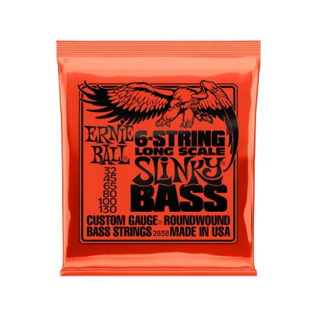 Cuerdas bajo Ernie Ball 2838