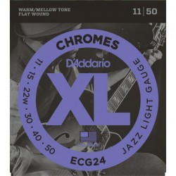 Cuerdas guitarra eléctrica D'ADDARIO ECG24