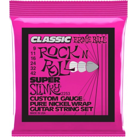 Cuerdas Guitarra eléctrica ERNIEBALL 2253