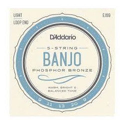 Cuerdas banjo D'ADDARIO EJ69