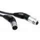 Cable para micrófono Daddario PW-M-25